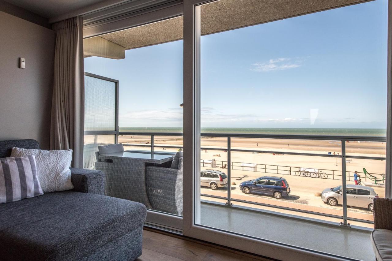 Res Helix 1Slp Kamer App Zeezicht En Parking Middelkerke Esterno foto