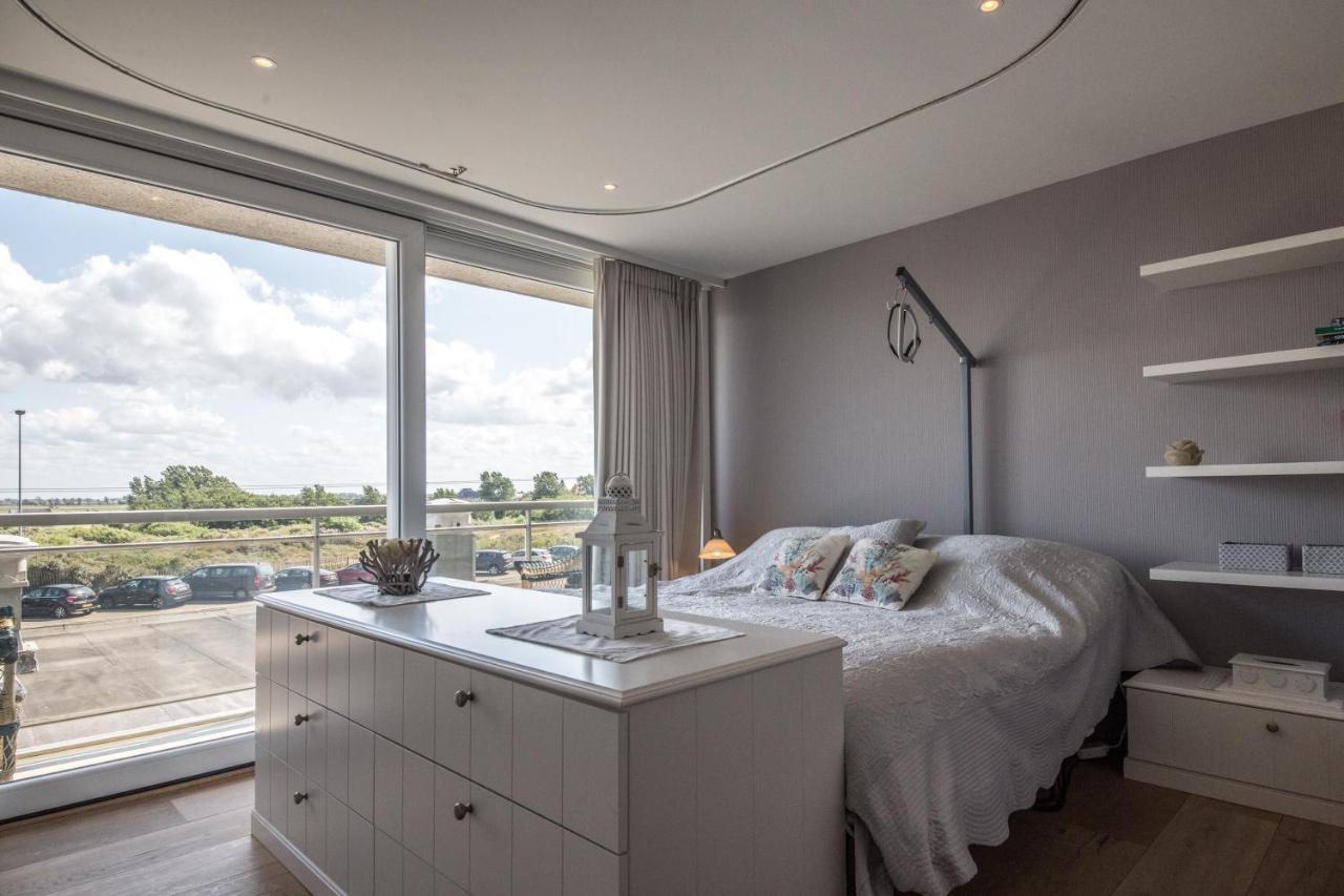 Res Helix 1Slp Kamer App Zeezicht En Parking Middelkerke Esterno foto