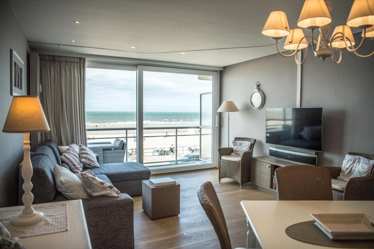 Res Helix 1Slp Kamer App Zeezicht En Parking Middelkerke Esterno foto