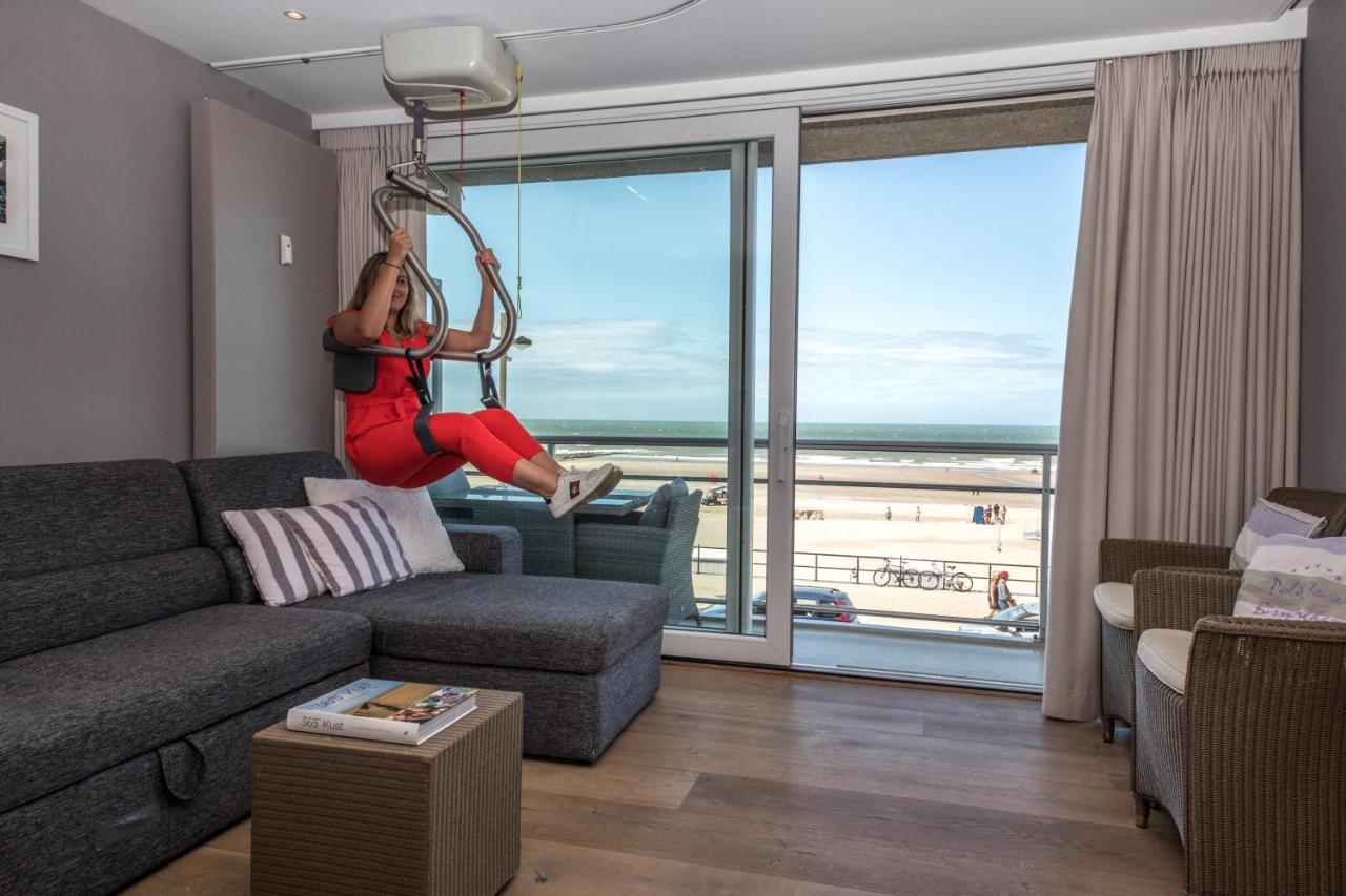 Res Helix 1Slp Kamer App Zeezicht En Parking Middelkerke Esterno foto
